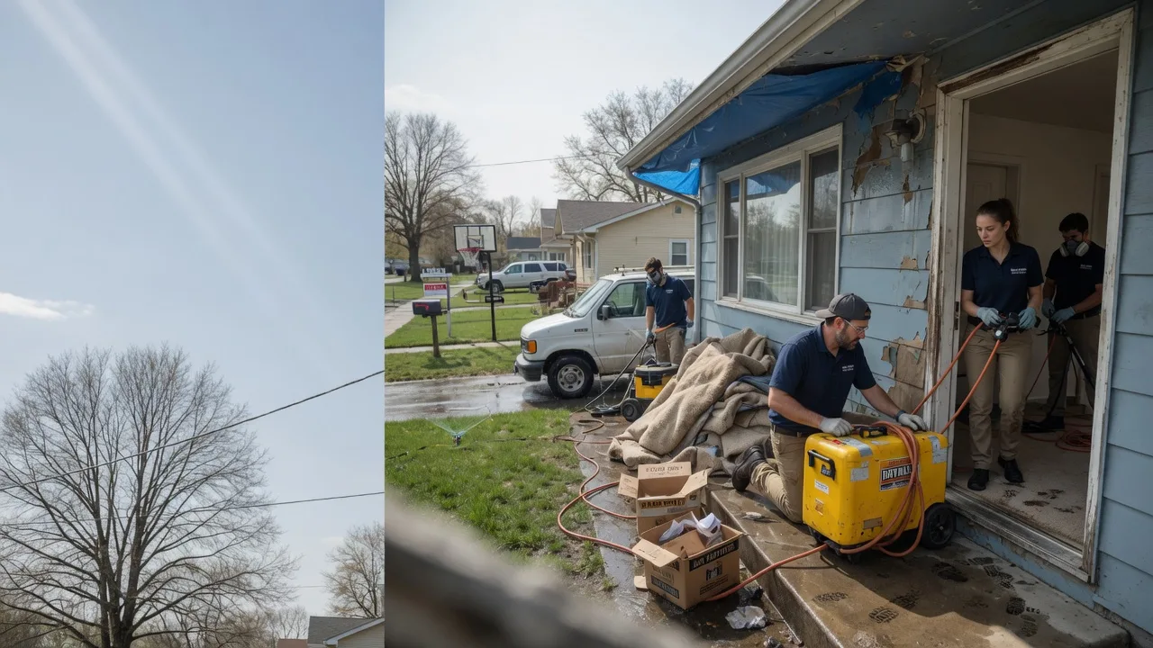 Basement Flood Cleanup in Macomb, OK near me